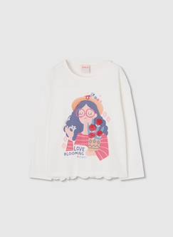 -T-shirt fille en coton