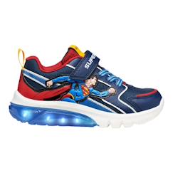 Chaussures-Chaussures garçon 23-38-Baskets superman lumineuses - ciberdron junior pour garçon