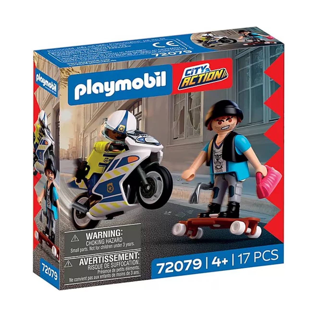 City Action Course-poursuite En Moto 72079 Multicolore