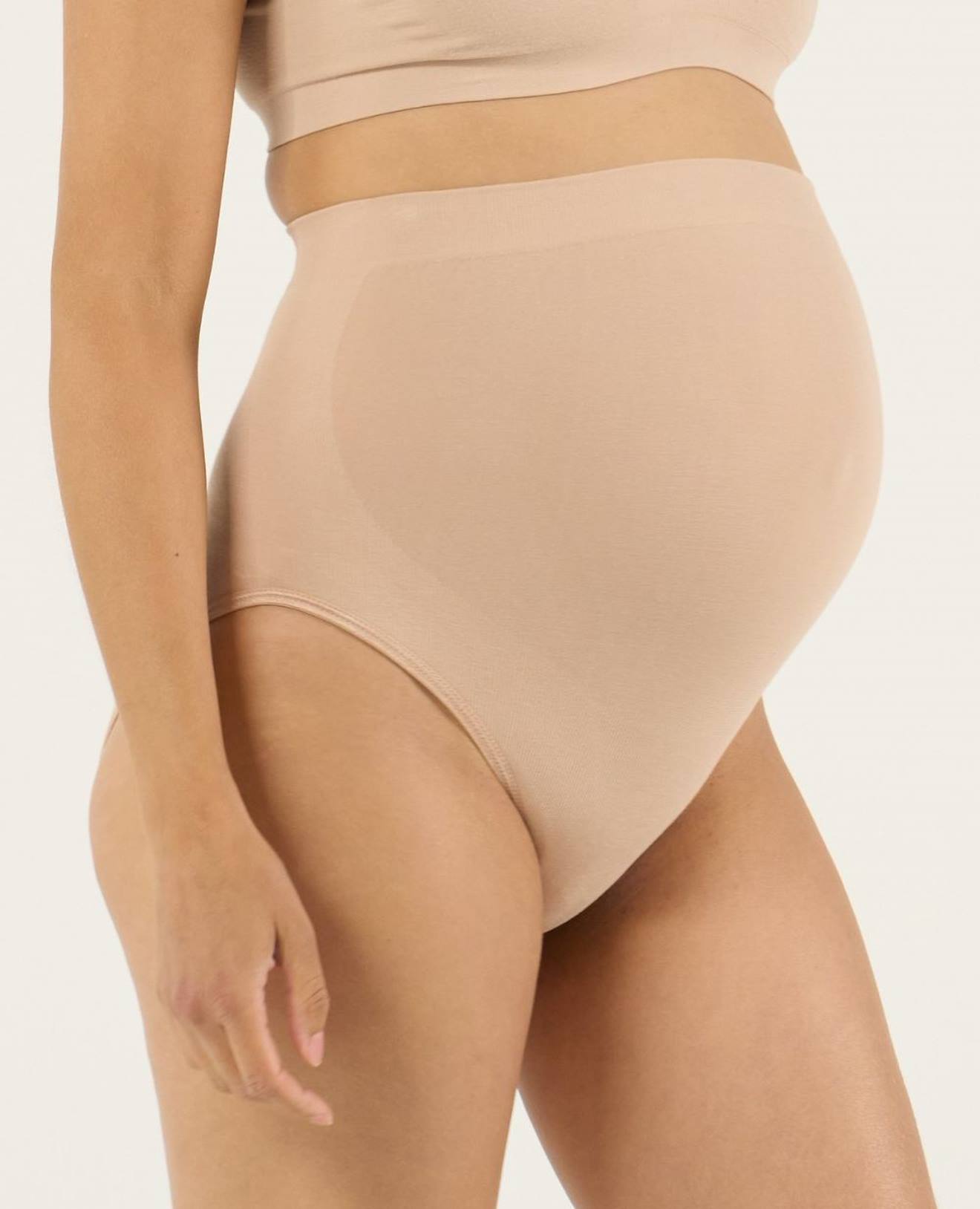 Maxi Culotte De Grossesse Sans Couture Essentiel Beige 22 €