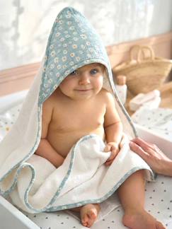 Cape de bain personnalisable et gant de toilette MARGUERITE  - vertbaudet enfant
