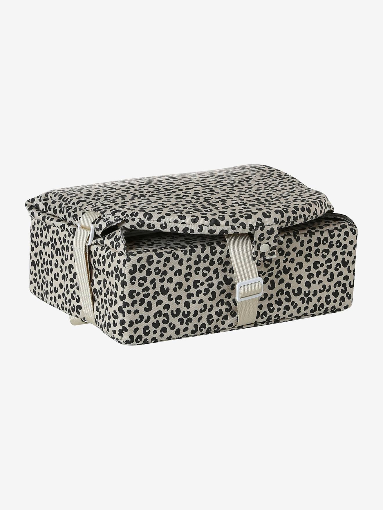Rehausseur de chaise beige imprimé (Vertbaudet) - Image 2