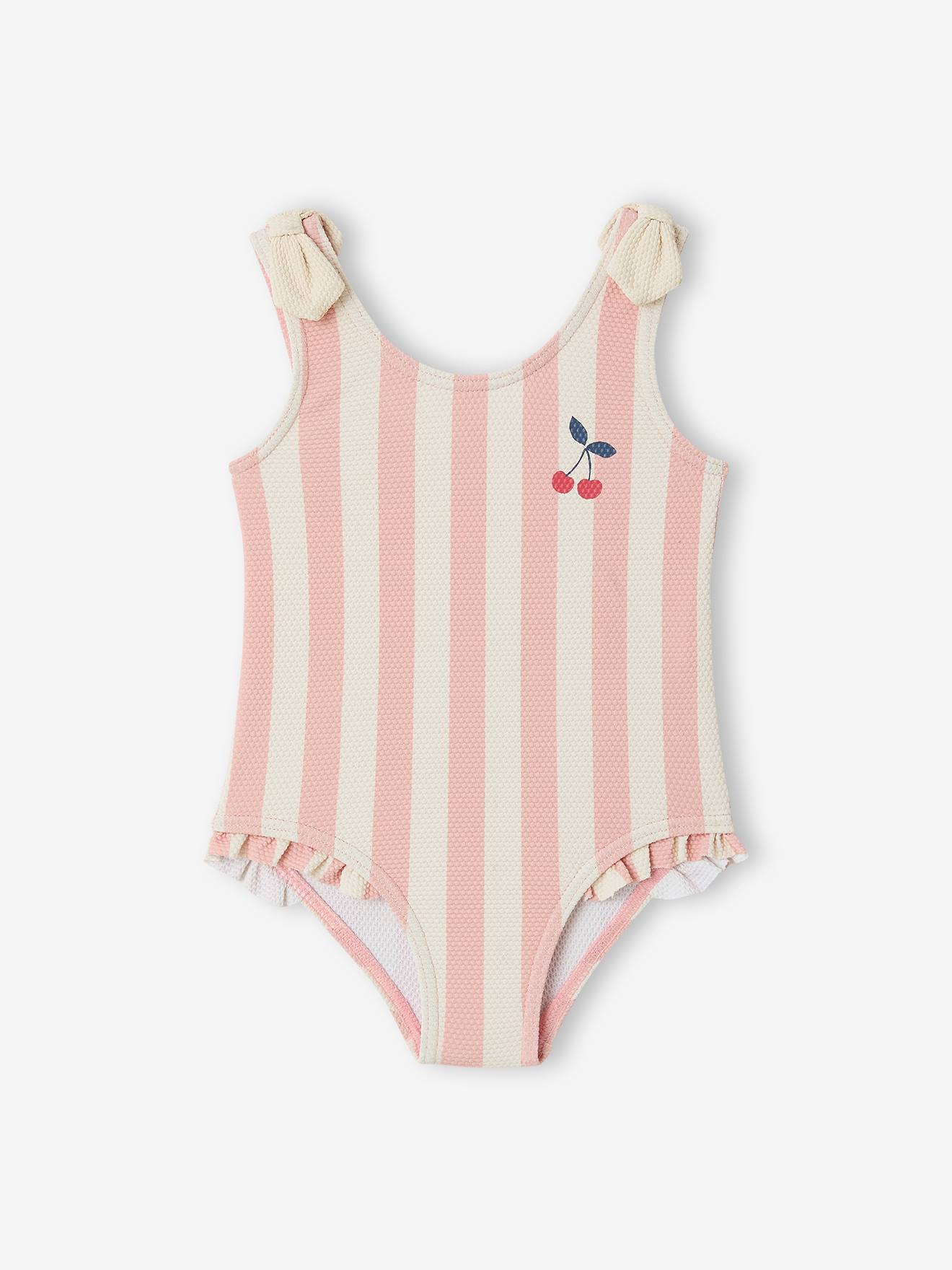 Maillot de bain 1 pièce rose