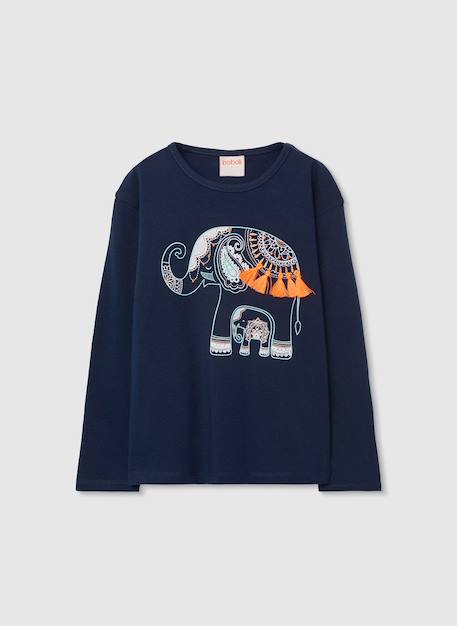 T-shirt fille en coton  - vertbaudet enfant