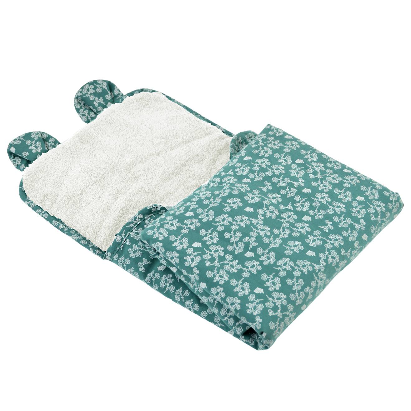 Tapis À Langer De Voyage Coton Bio Mahé (Little Crevette) - Image 2