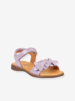 Chaussures-Chaussures fille 23-38-Sandales-Sandales en cuir pour fille LORE FLOWERS froddo