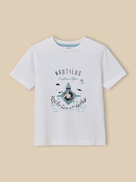 Garçon-T-shirt enfant collection jules verne - coton biologique