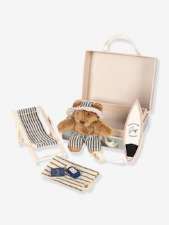 Jouet-Premier âge-Peluches-Coffret set voyage mini peluche KONGES SLOJD