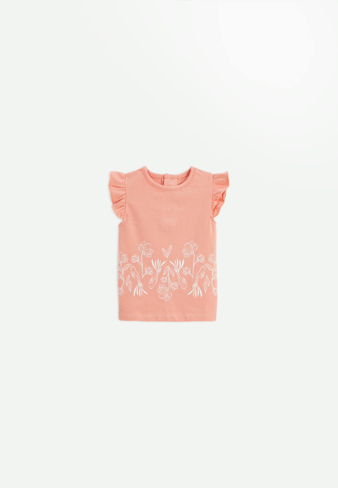T-shirt Enfant Manches Courtes Santa Giulia Orange