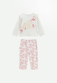 Pyjama enfant 2 pièces camila  - vertbaudet enfant