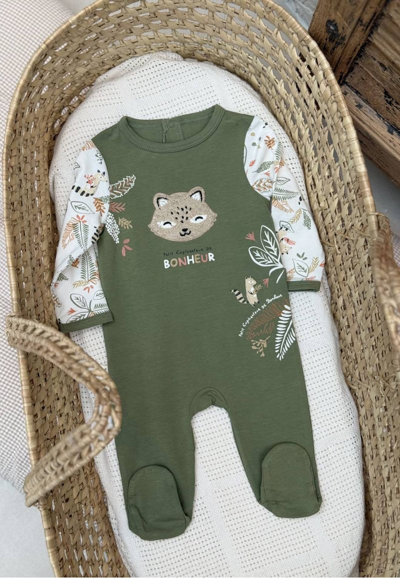 Pyjama Bébé Gabin Vert