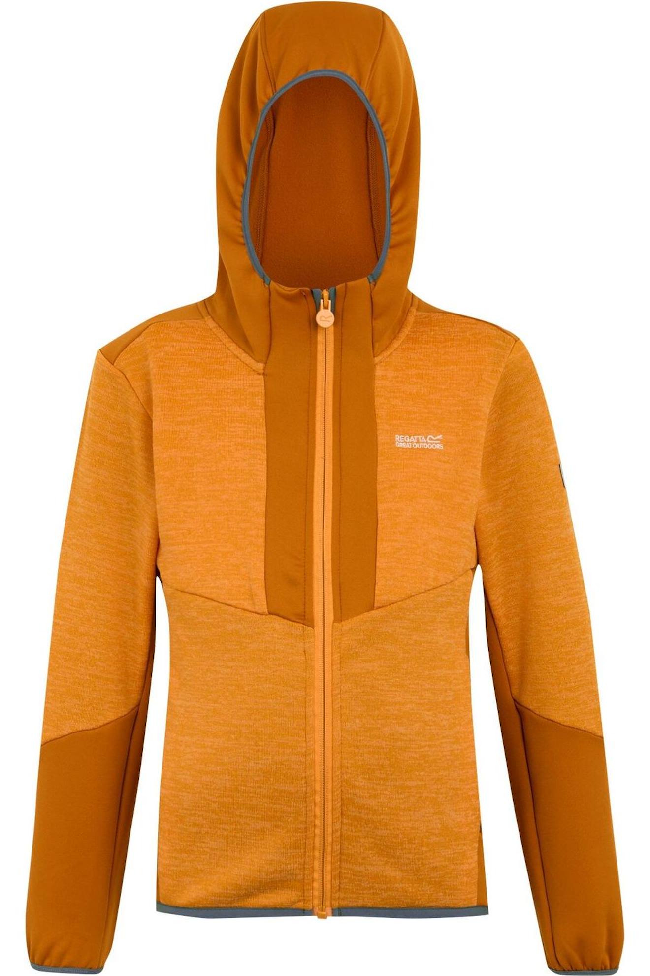 Veste À Capuche Dissolver X Jaune Orangé Vif / Gris Orageu