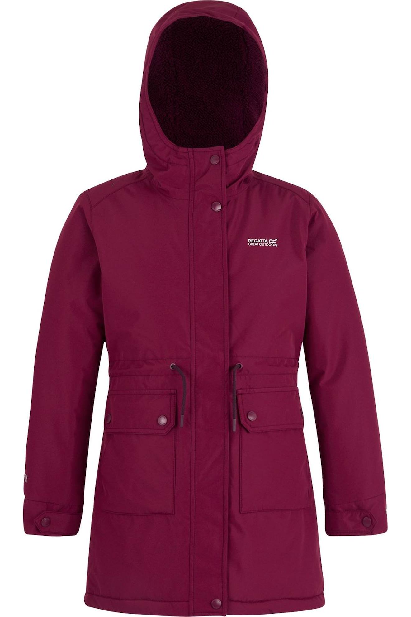 Veste Imperméable Valenta Rouge Sombre