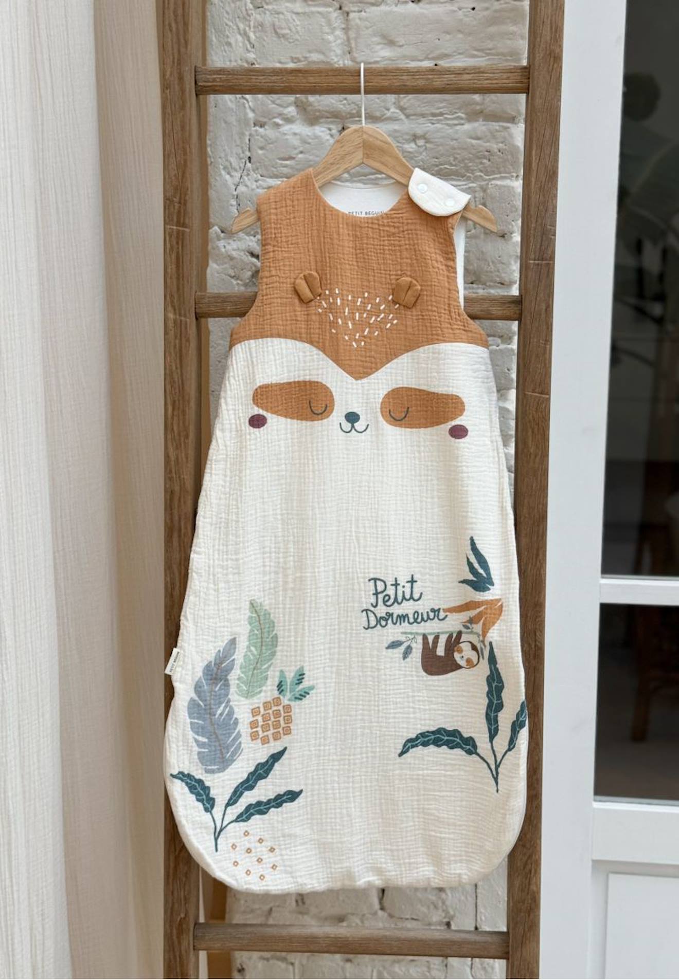 Gigoteuse D'été En Gaze De Coton Baroudeur Ecru