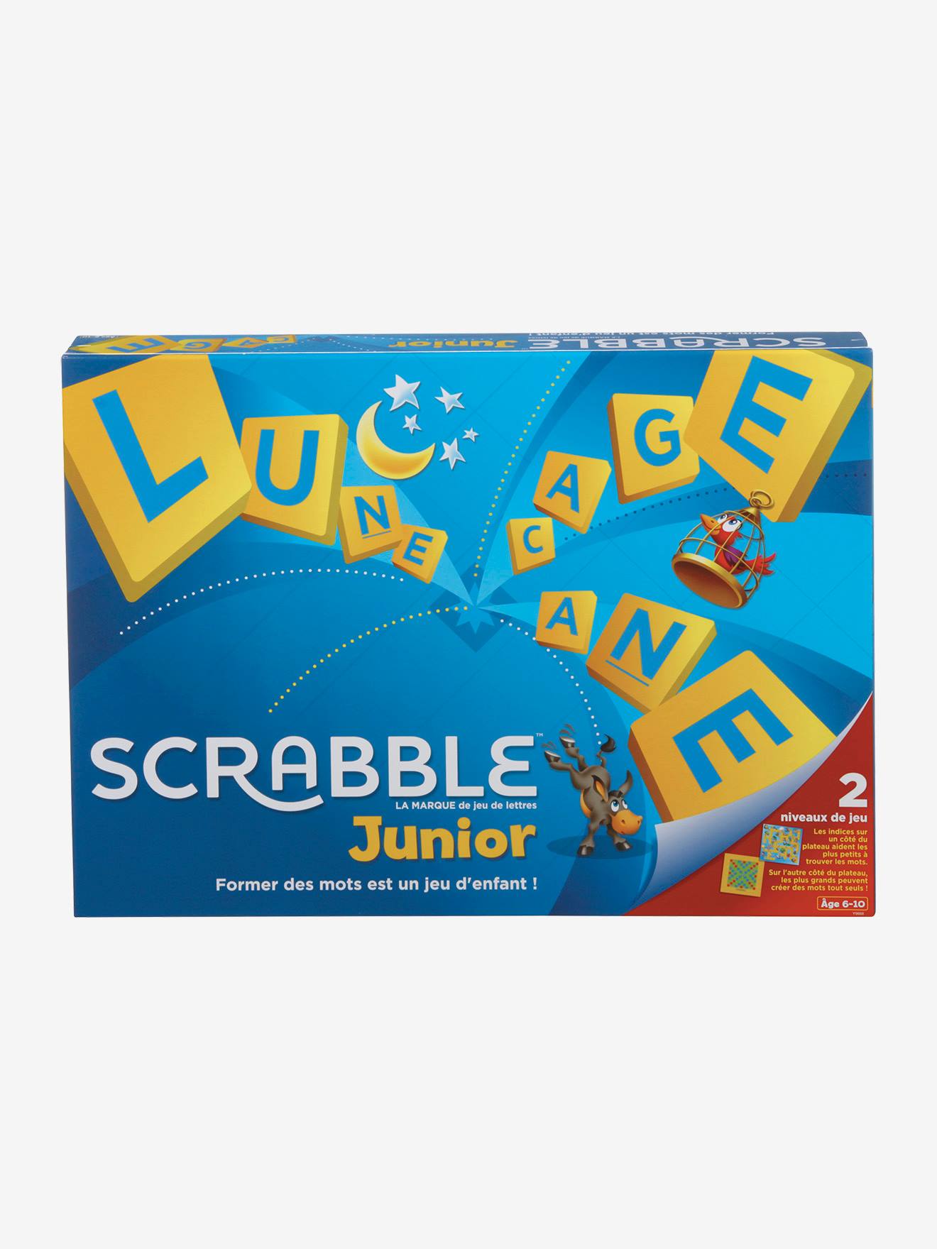 Scrabble Junior Mattel Bleu