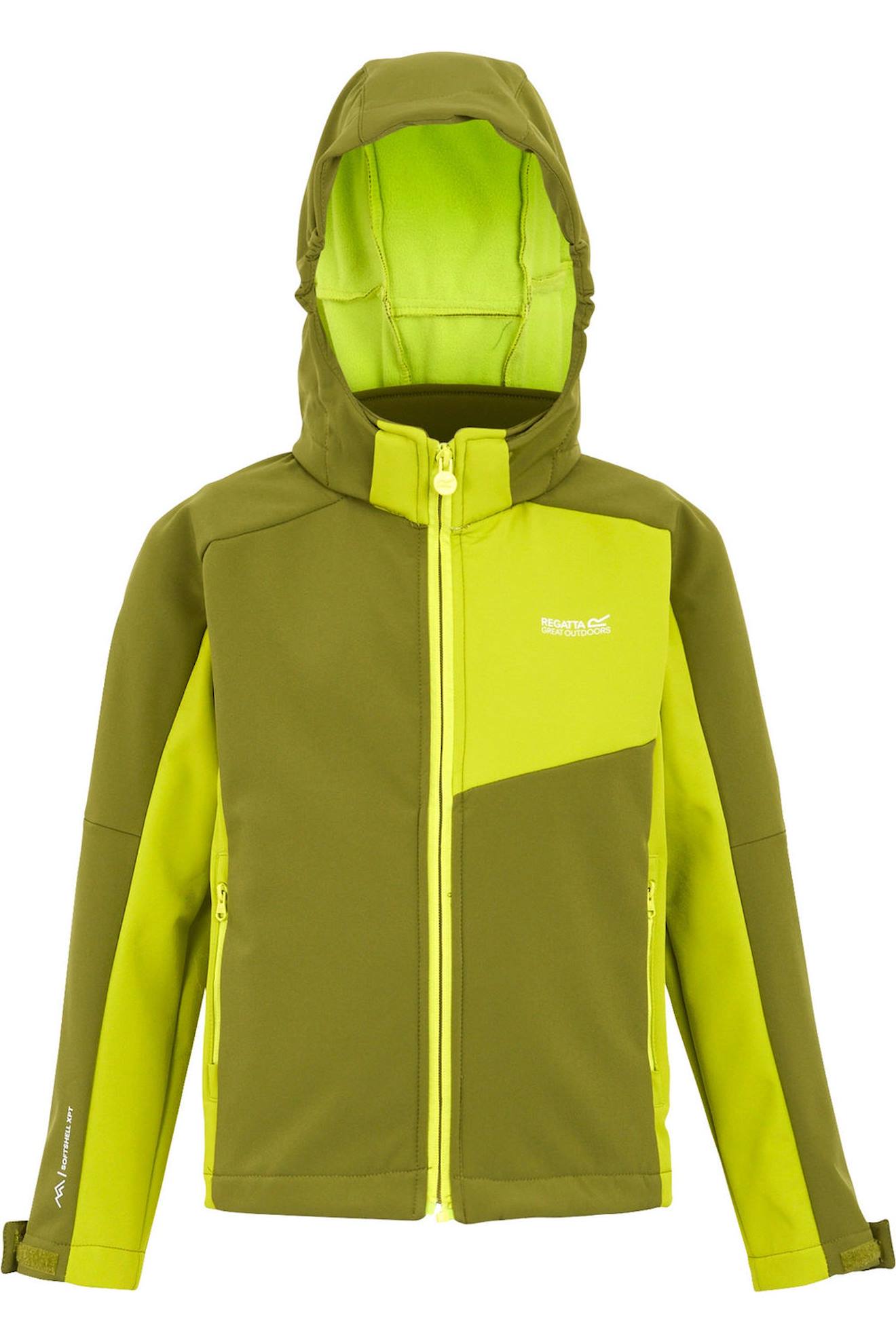 Veste Softshell Acidity Viii Vert Néphrite / Vert Clair