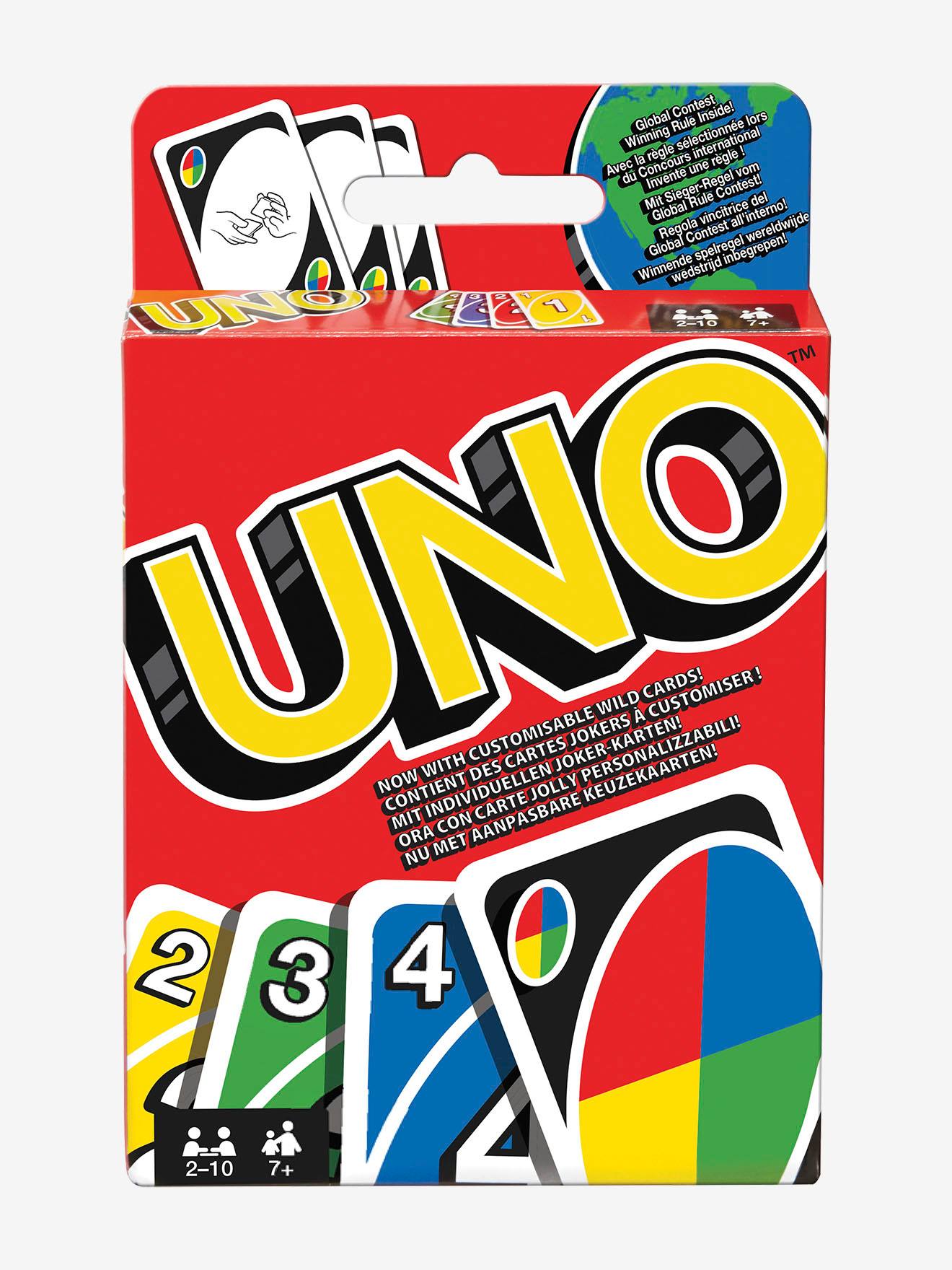 Jeu De Cartes Uno Mattel Rouge