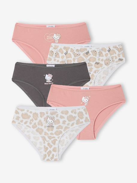 Fille-Lot de 5 culottes fille Hello Kitty coton