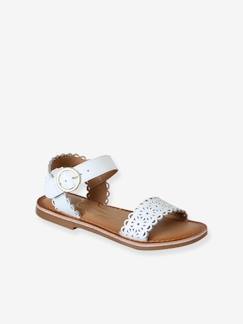 Chaussures-Chaussures fille 23-38-Sandales-Sandales fille cuir boucle