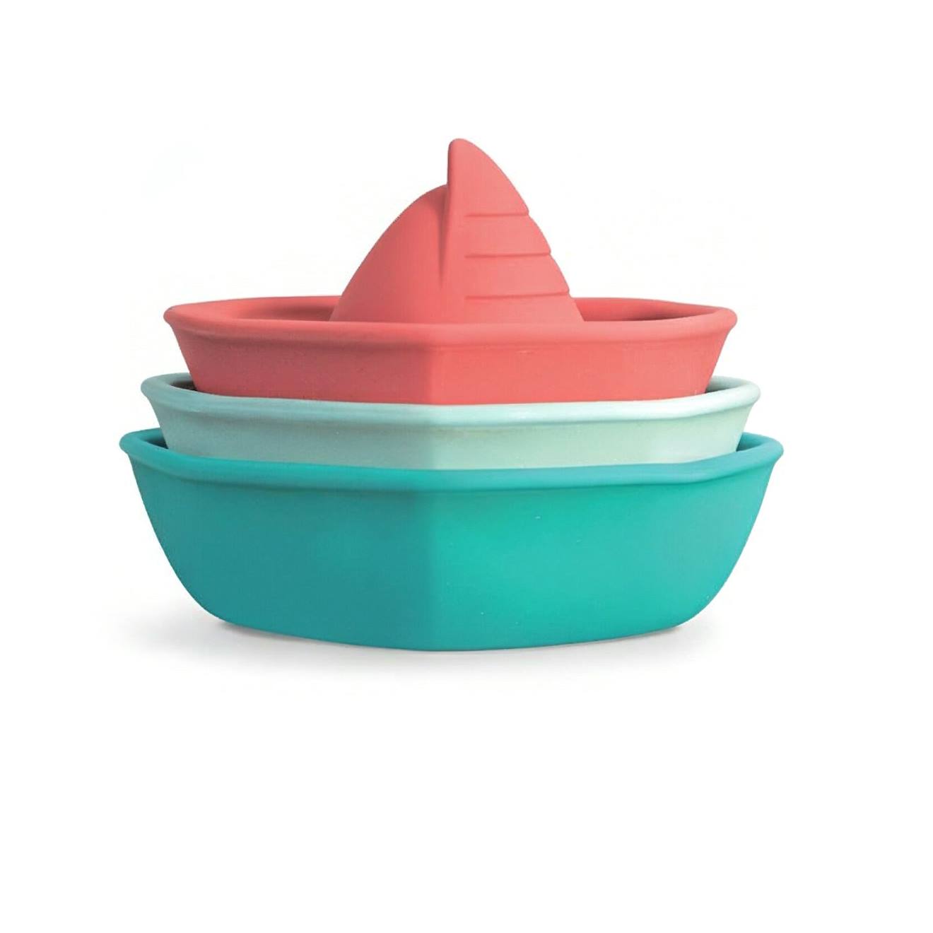 Bateaux De Bain En Silicone Bleu