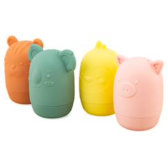Jouet-Premier âge-Jouets de bain-Jouets bain silicone animaux ludi'eau