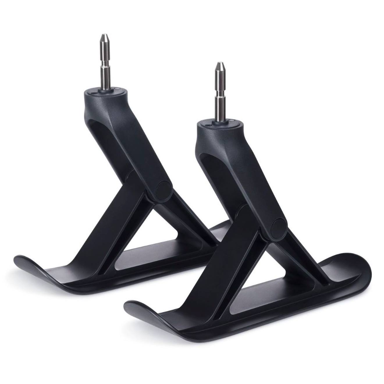 Skis Pour Poussette Pour Terrain Enneigé Ou Sable Noir