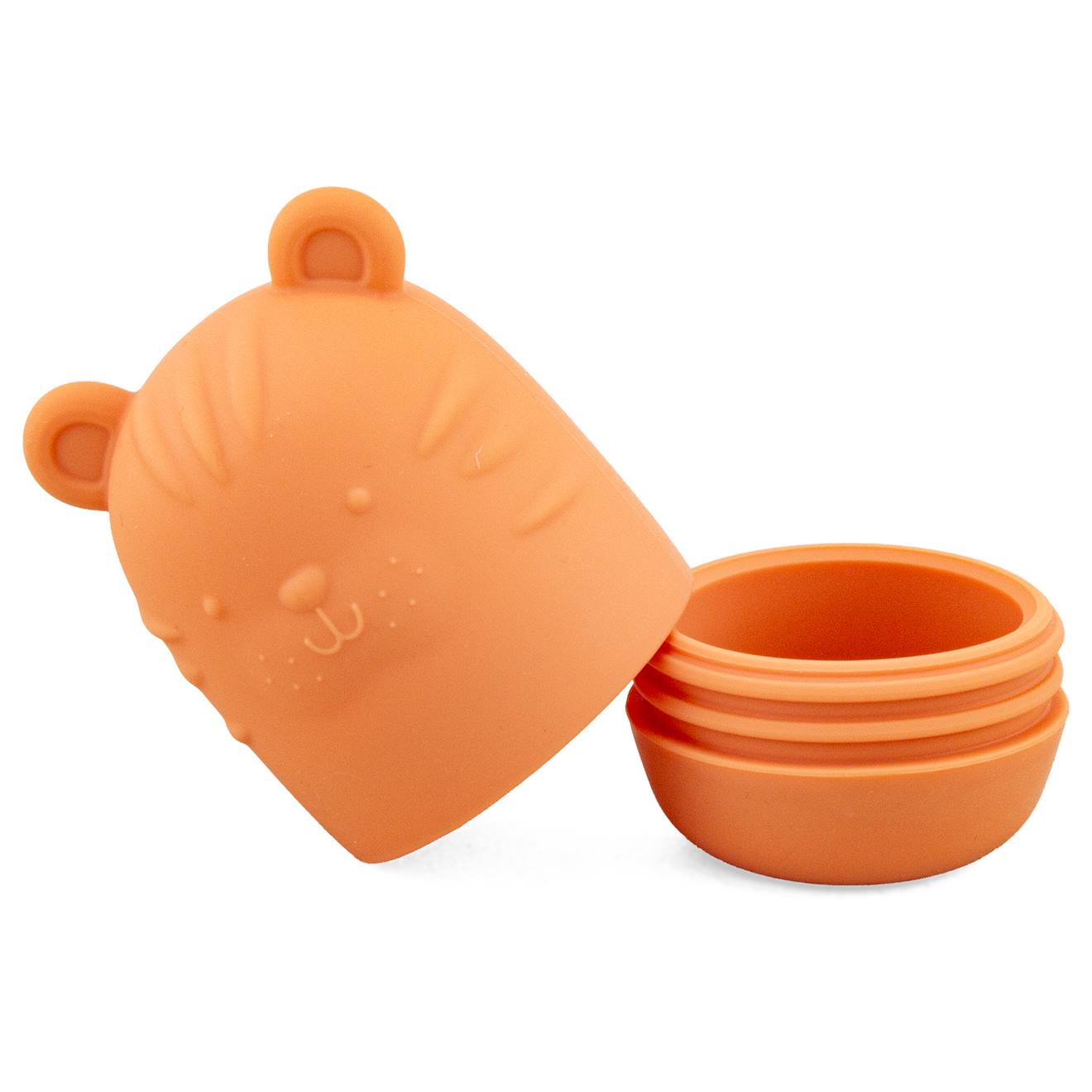 Jouets Bain Silicone Animaux Ludi'eau Orange (Ulysse) - Image 1