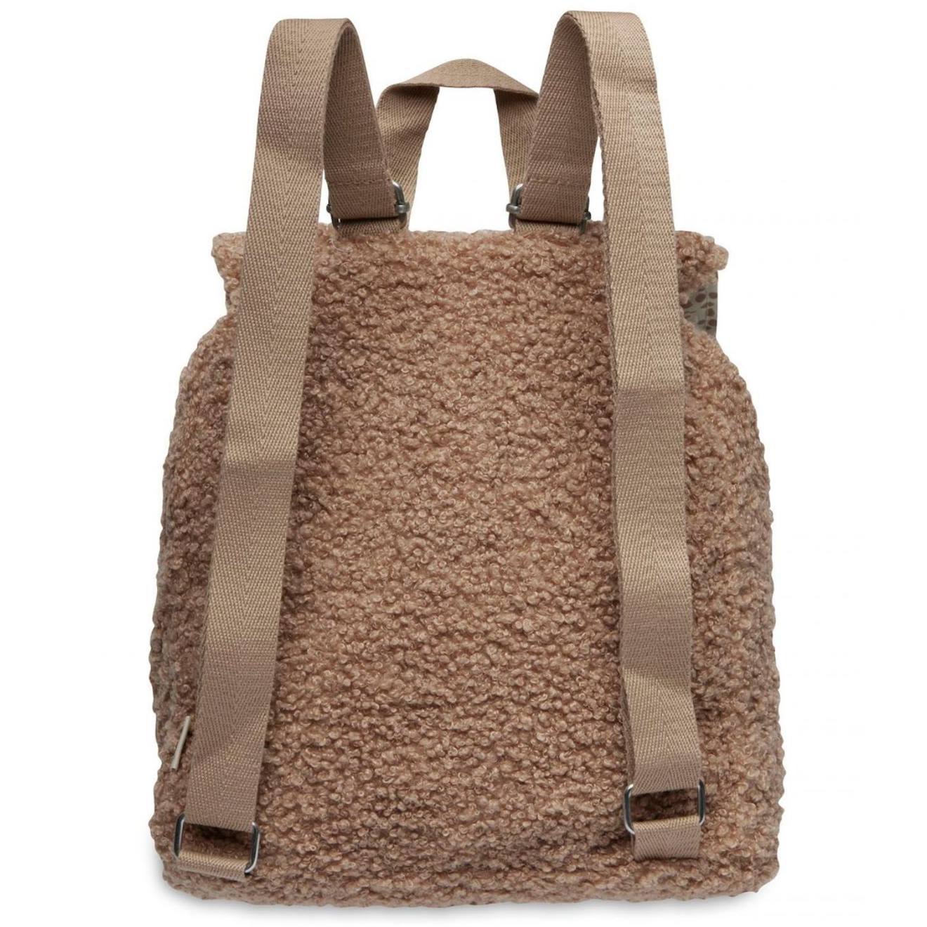 Sac À Dos Bébé Boucle Biscuit Marron (Jollein) - Image 1