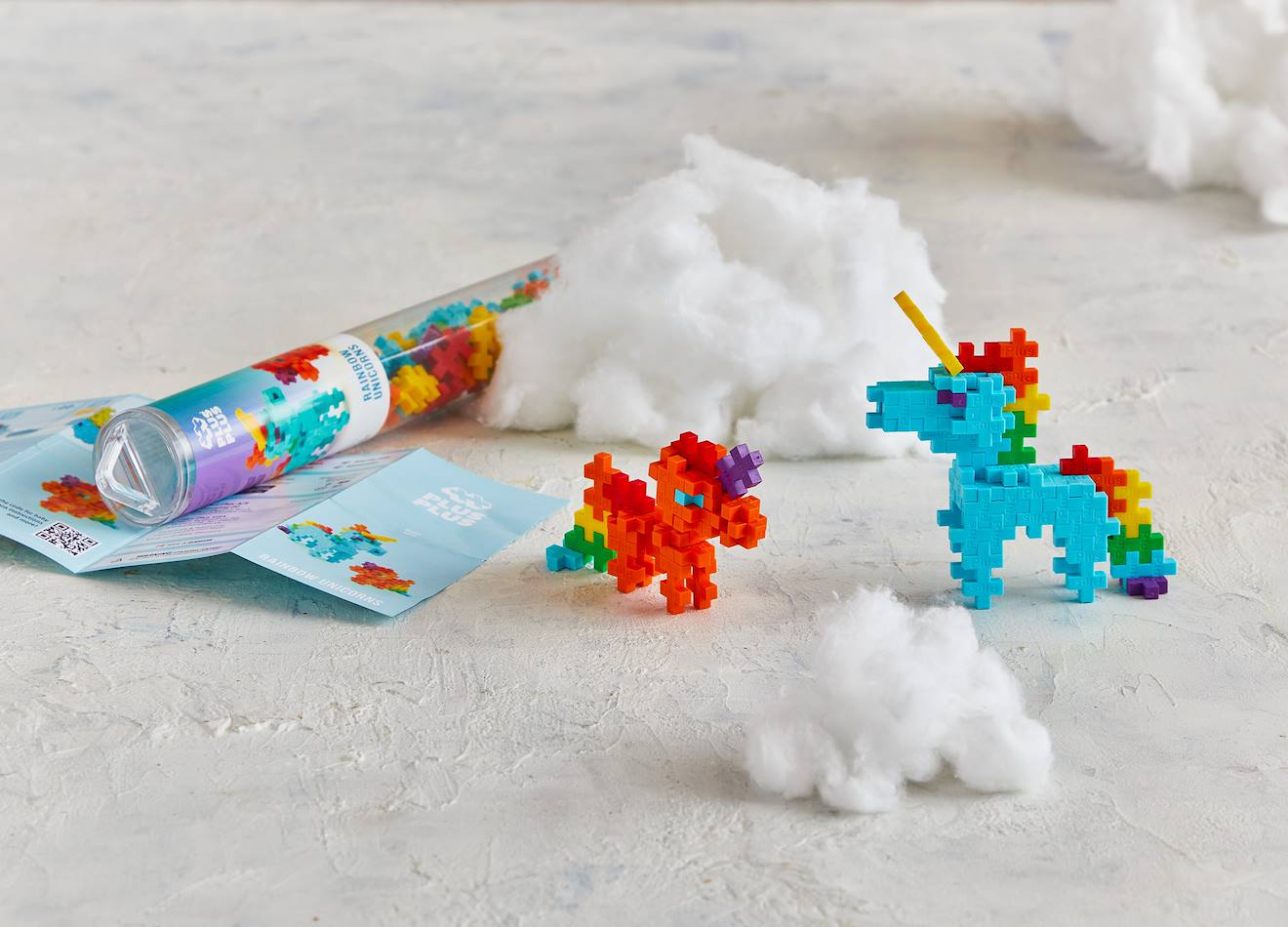 Tube Licorne Arc-en-ciel - 100 Pcs Multicolore