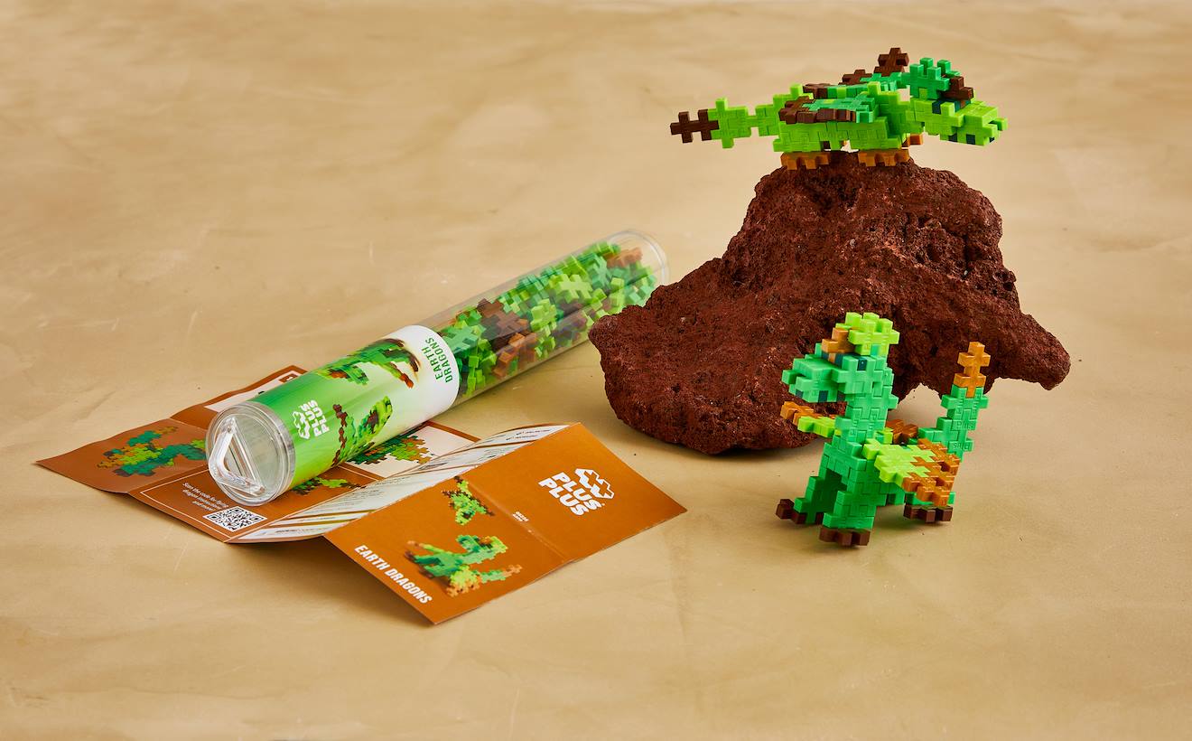 Tube Dragon De Terre - 100 Pcs Multicolore