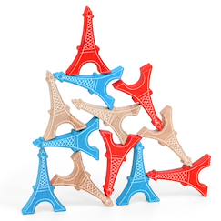 Jouet-Premier âge-Jeu d'équilibre tour eiffel