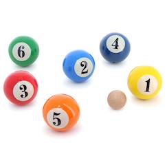 Jouet-Jeux de plein air-Sports de plein air-Jeu de pétanque boules de billard
