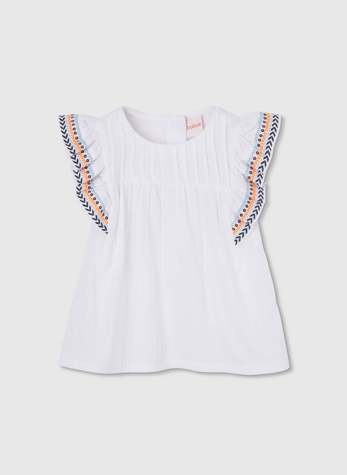 Blouse Fille Blanc