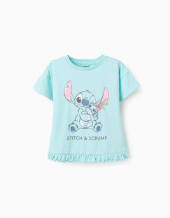 -T-shirt en coton avec imprimé stitch et scrump