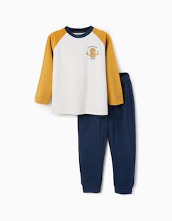 Pyjama en velours avec imprimé  - vertbaudet enfant