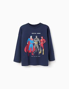 T-shirt en coton avec imprimé justice league  - vertbaudet enfant