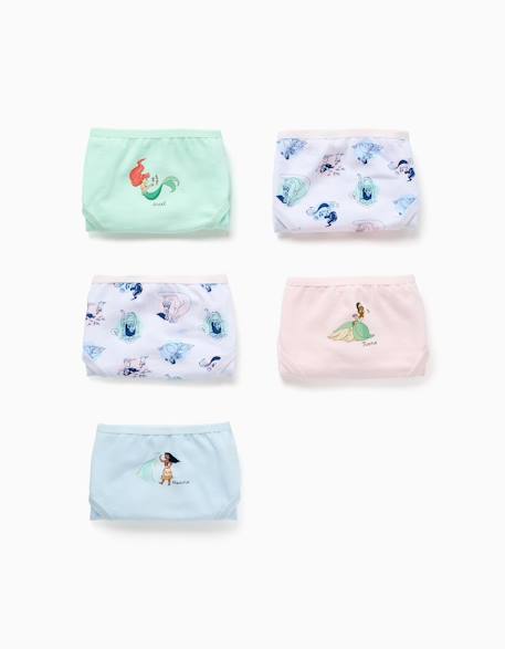 Fille-Lot de 5 culottes avec les princesses disney
