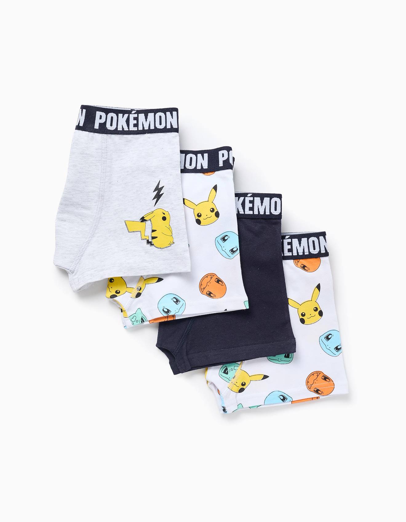 Lot De 4 Boxers Imprims Pokmon Multicolore 23 €