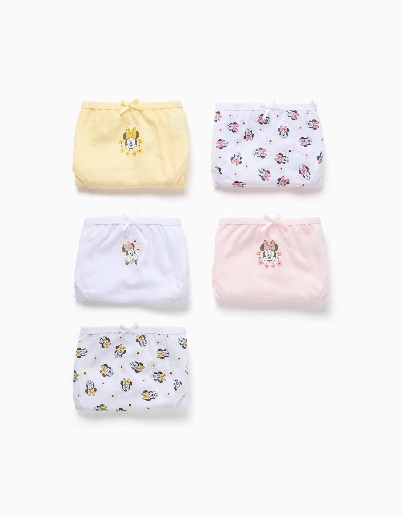Lot De 5 Culottes Avec Imprims Minnie Multicolore 15 €