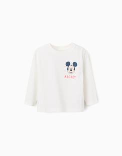 T-shirt en coton avec imprimés mickey  - vertbaudet enfant