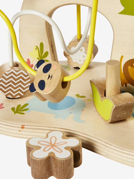 Boulier des animaux en bois FSC® multicolore 4 - vertbaudet enfant 