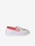 Chausson fille textile élastique rose+rose imprimé+rose pâle 15 - vertbaudet enfant 