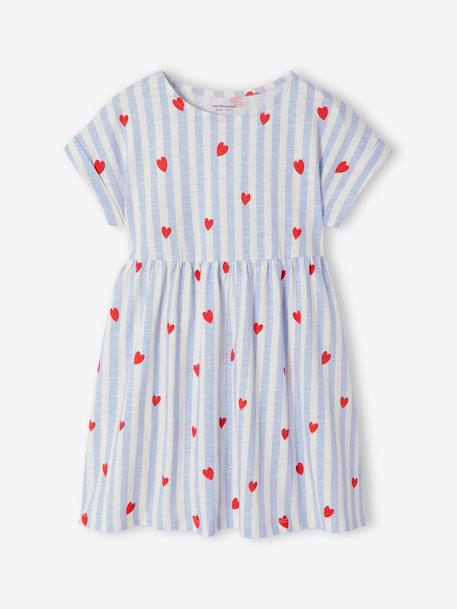 Fille-Robe fille jersey confortable