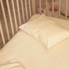 Linge de maison et décoration-Taie d'oreiller percale de coton bio rayé