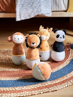 Jouet-Premier âge-Jouets en tissu-Jeu de quilles en tissu TANZANIE