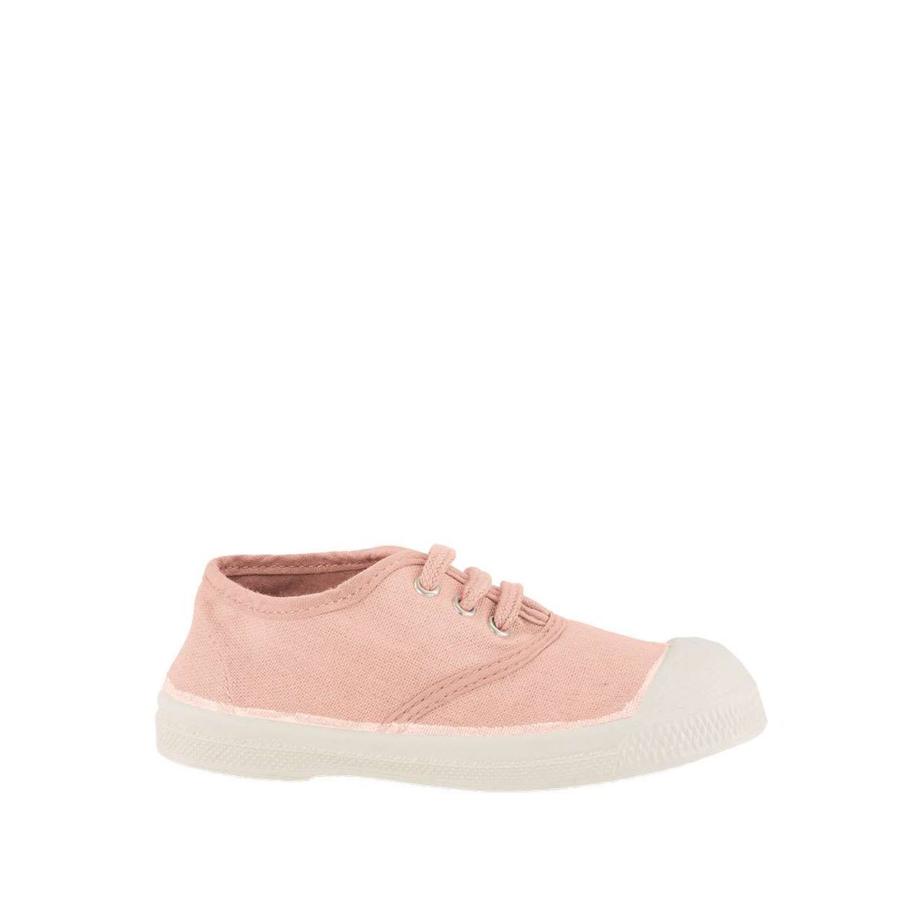Tennis Lacets Enfant Rose Leger