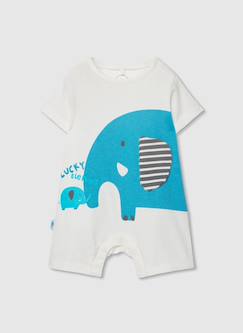 -Combinaison bébé en coton
