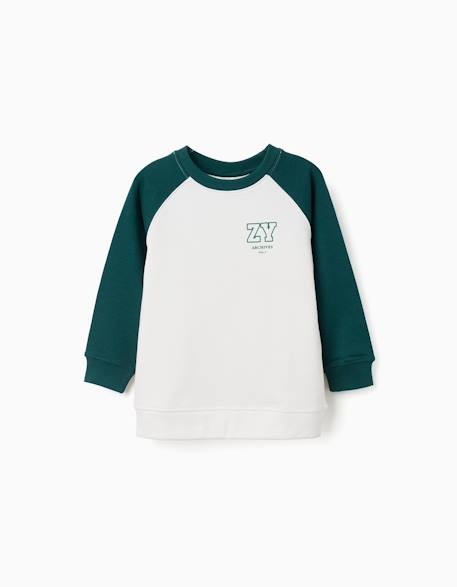 Garçon-Sweat avec imprimé zy sur la poitrine