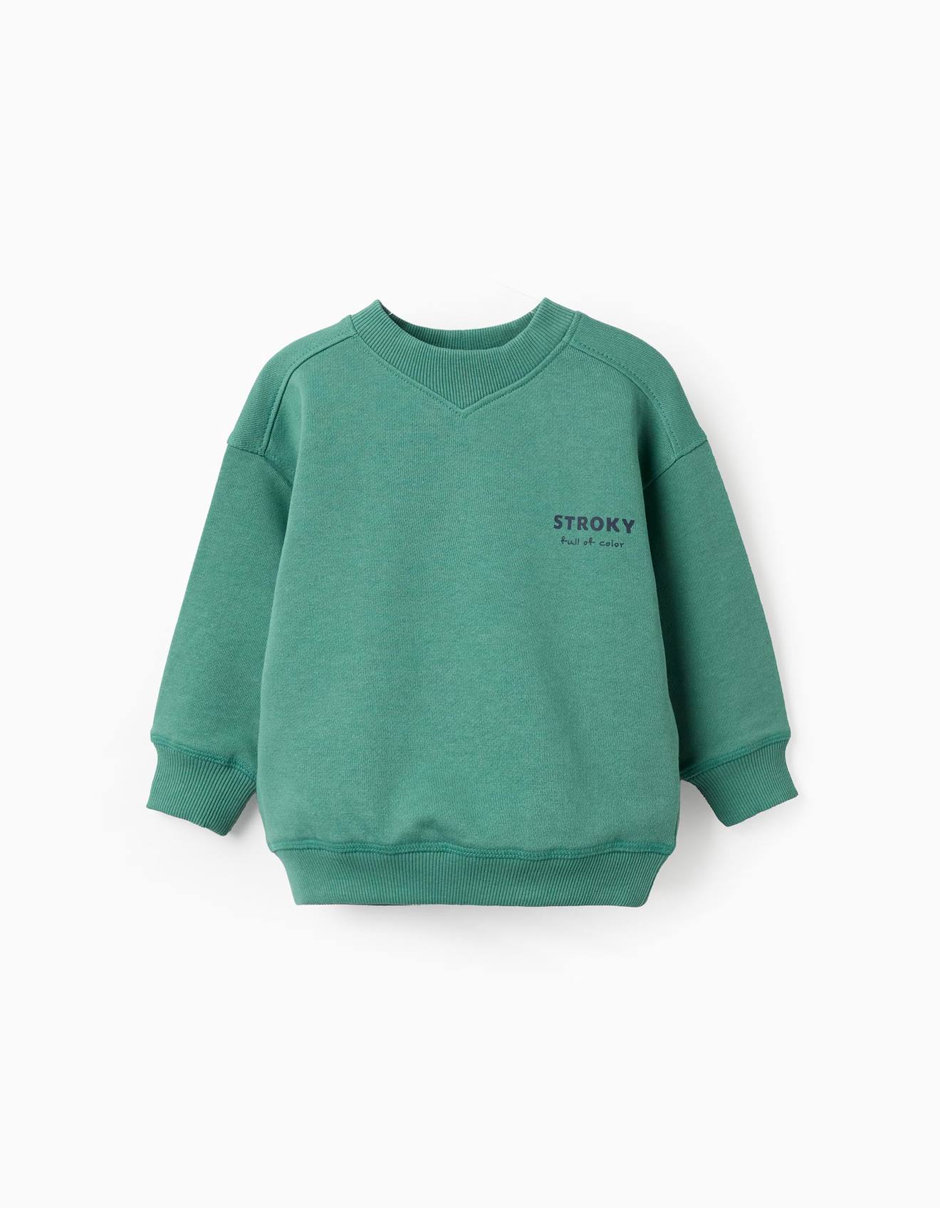 Sweat En Coton Avec Imprim Creative Boss Vert 13 €