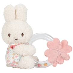 Jouet-Hochet bébé avec anneau et peluche lapin